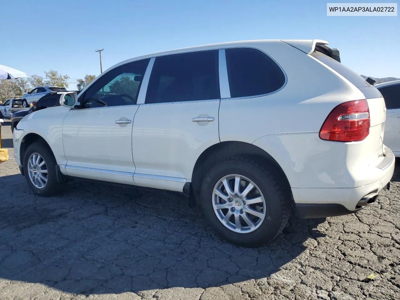 2010 Porsche Cayenne VIN: WP1AA2AP3ALA02722 Lot: 79955634