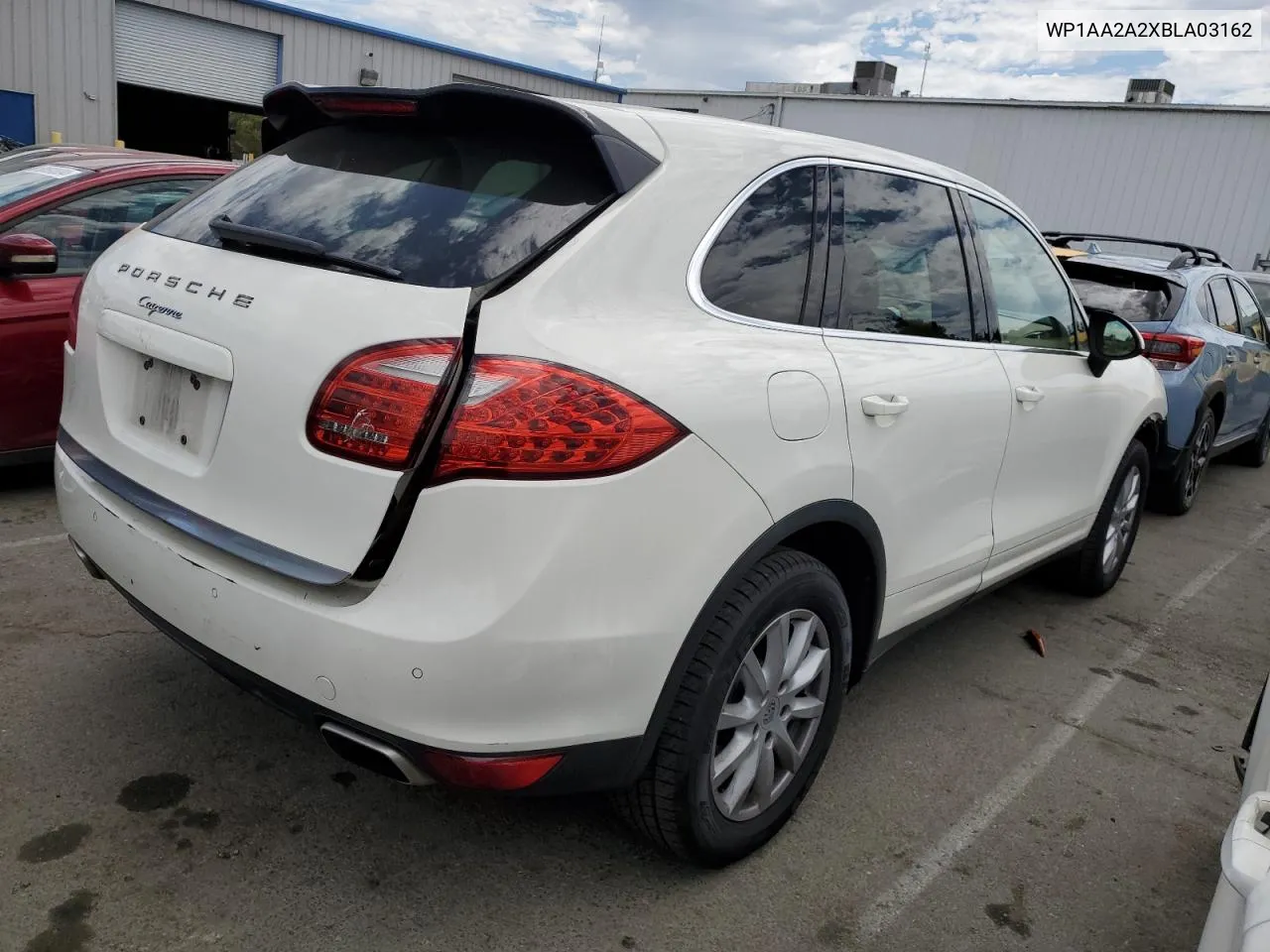 2011 Porsche Cayenne VIN: WP1AA2A2XBLA03162 Lot: 60759734