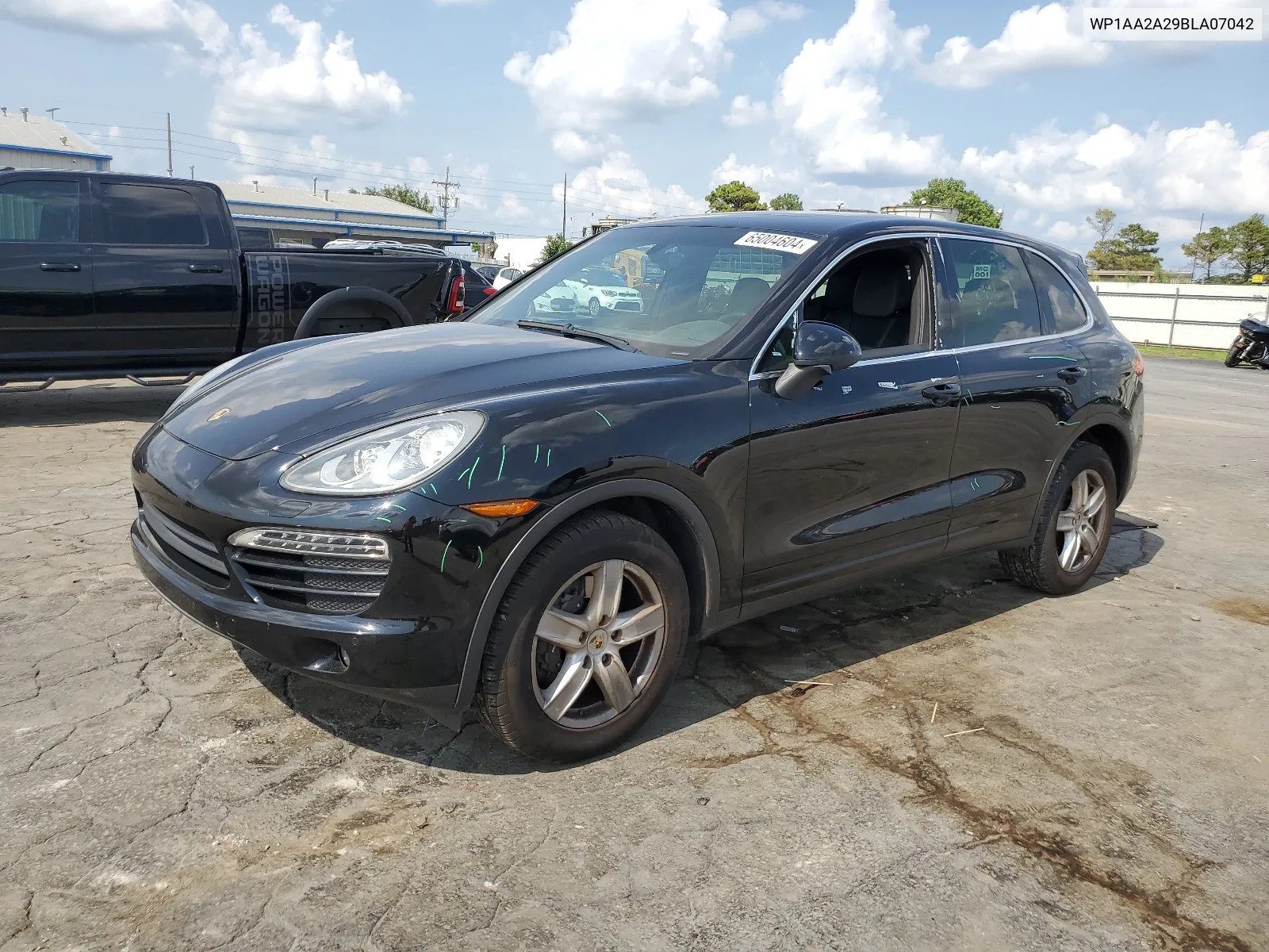 2011 Porsche Cayenne VIN: WP1AA2A29BLA07042 Lot: 65004604