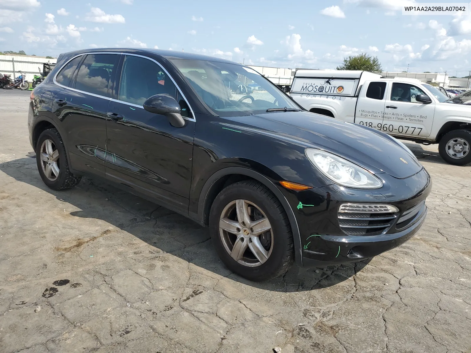 2011 Porsche Cayenne VIN: WP1AA2A29BLA07042 Lot: 65004604