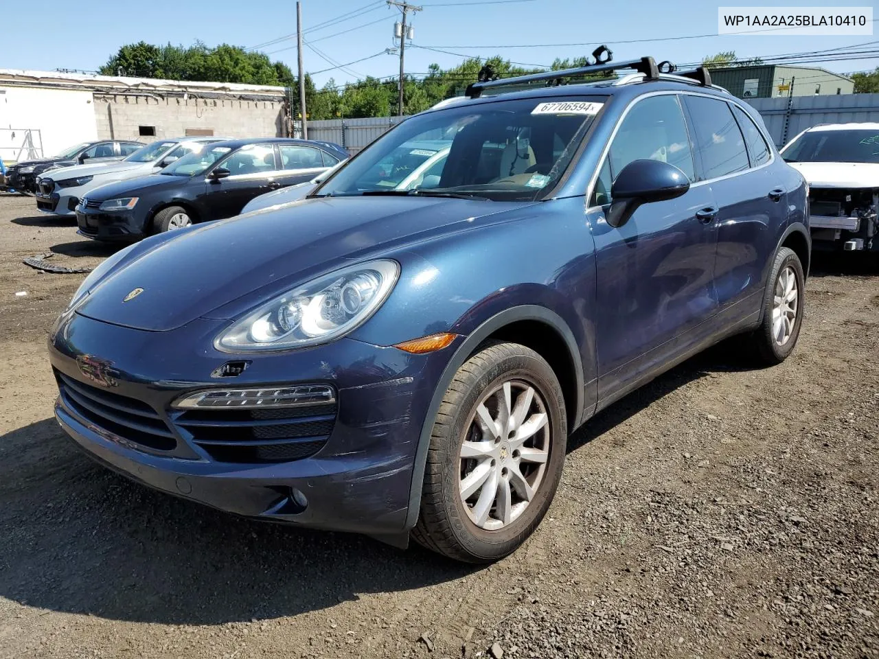 2011 Porsche Cayenne VIN: WP1AA2A25BLA10410 Lot: 67706594