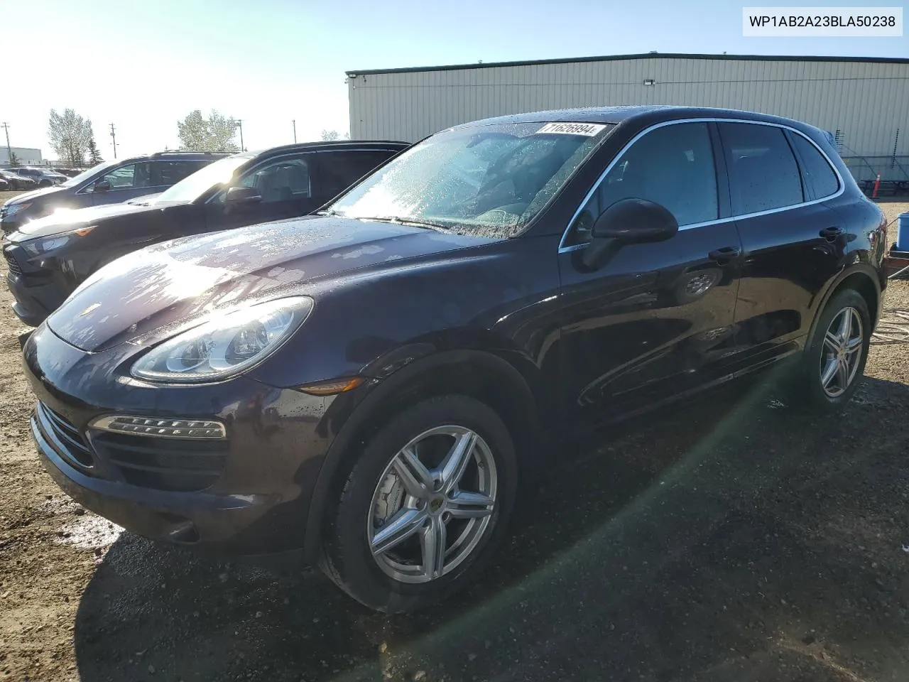 WP1AB2A23BLA50238 2011 Porsche Cayenne S