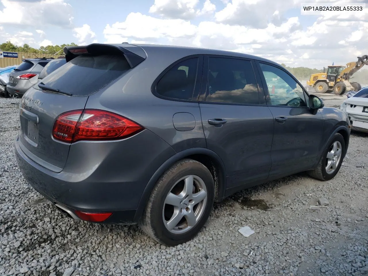 2011 Porsche Cayenne S VIN: WP1AB2A20BLA55333 Lot: 72448704