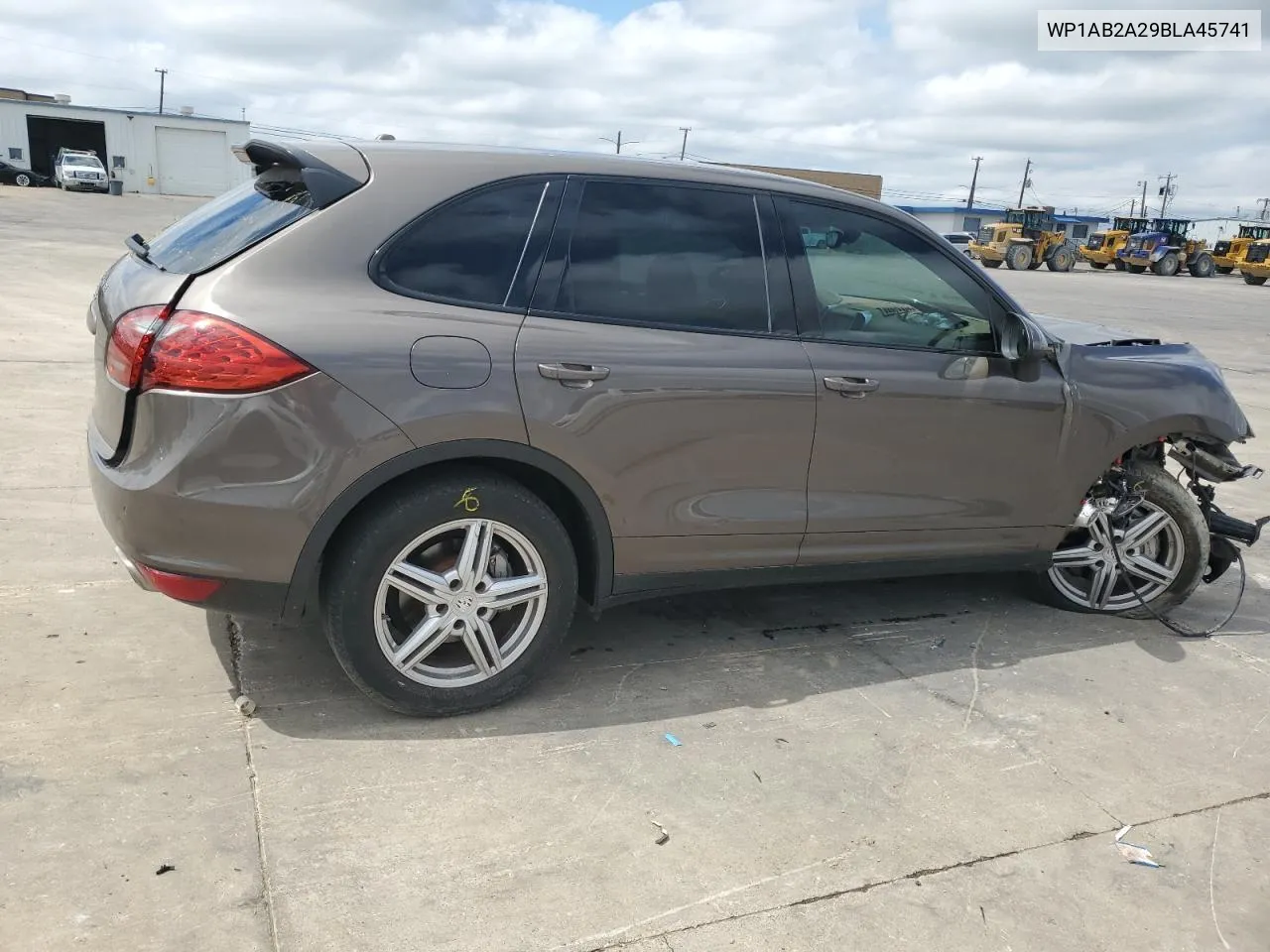 2011 Porsche Cayenne S VIN: WP1AB2A29BLA45741 Lot: 72618224