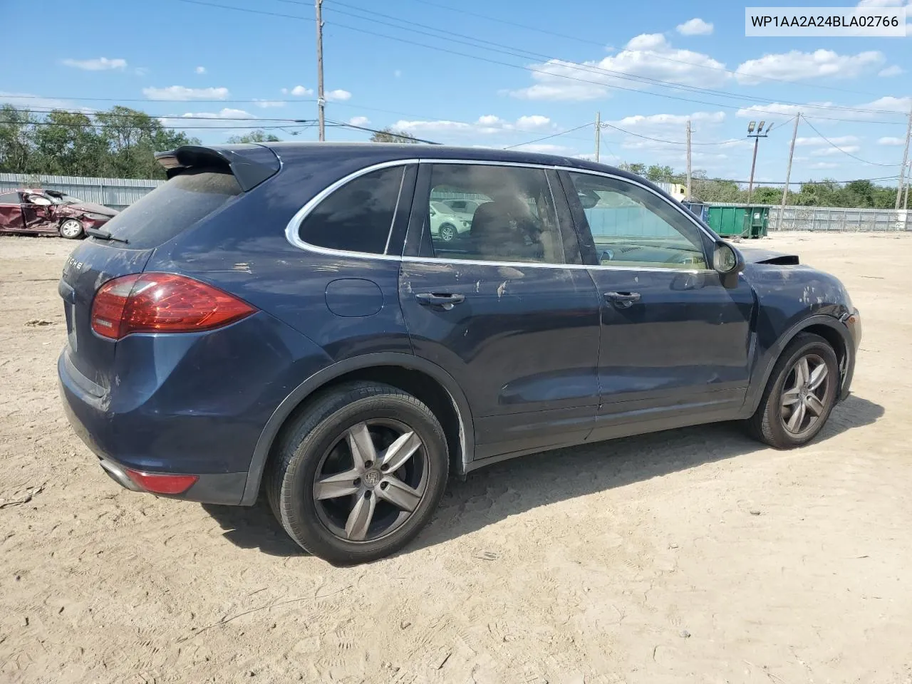 2011 Porsche Cayenne VIN: WP1AA2A24BLA02766 Lot: 74008064