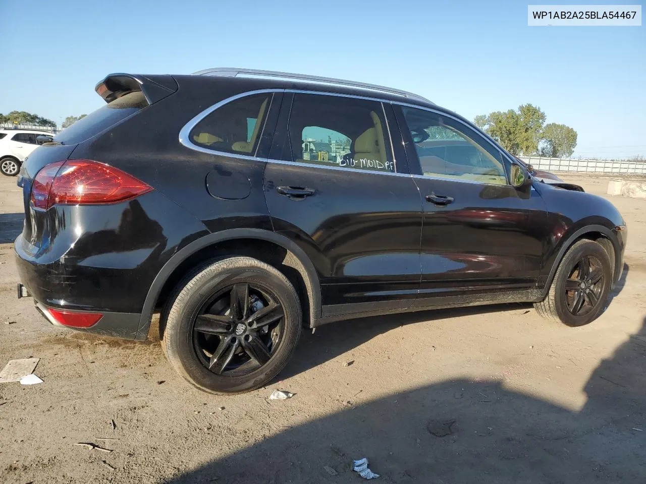 2011 Porsche Cayenne S VIN: WP1AB2A25BLA54467 Lot: 74474254