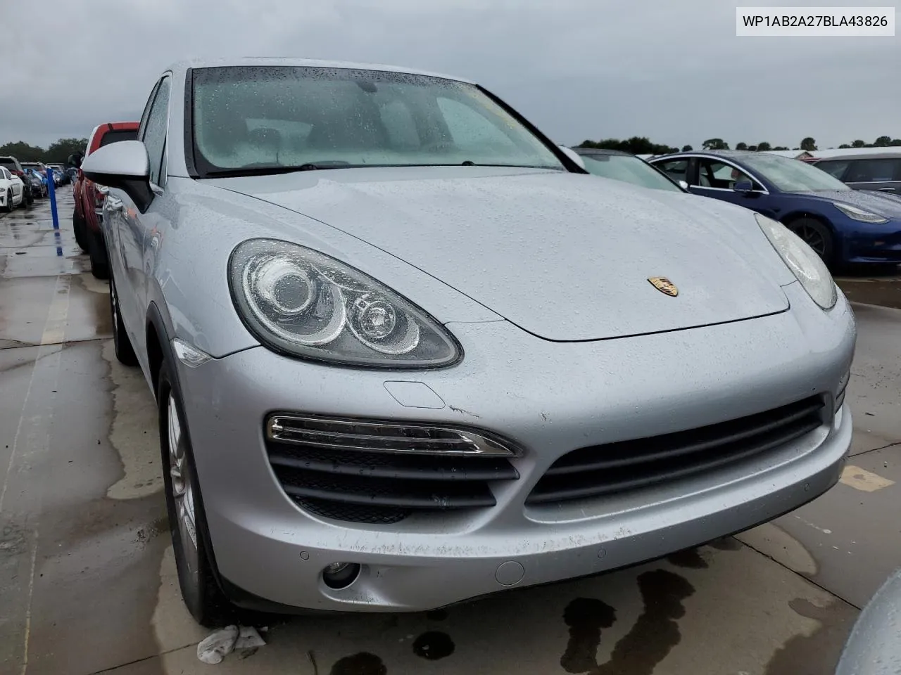 2011 Porsche Cayenne S VIN: WP1AB2A27BLA43826 Lot: 74524524