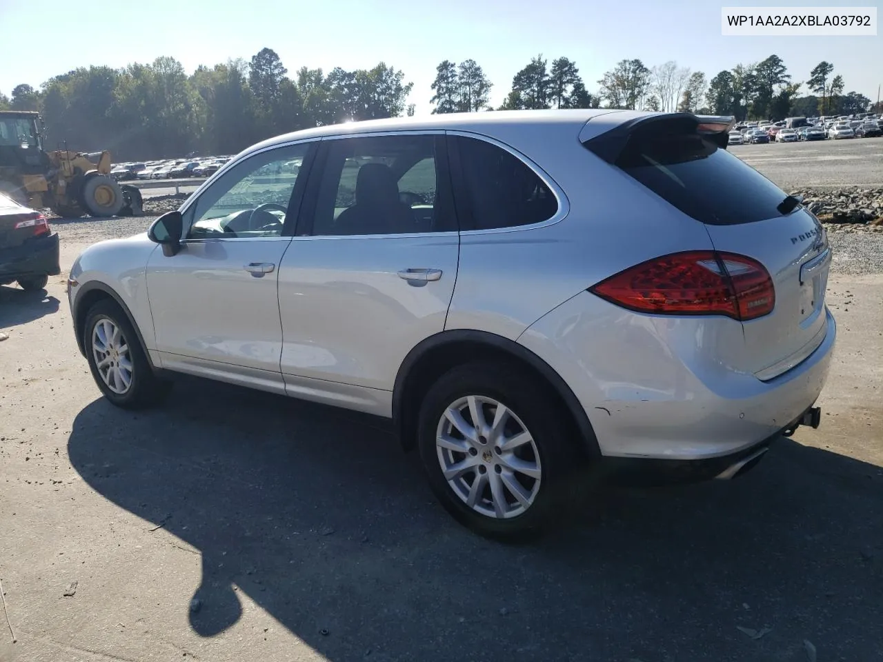 2011 Porsche Cayenne VIN: WP1AA2A2XBLA03792 Lot: 74987664