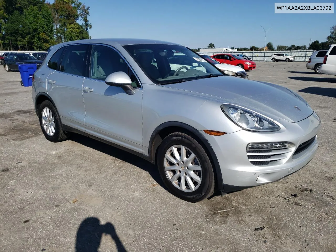 WP1AA2A2XBLA03792 2011 Porsche Cayenne