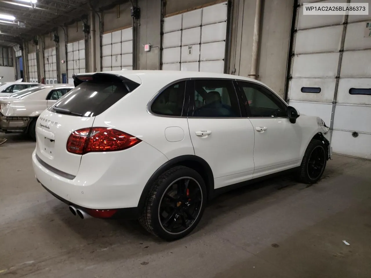 2011 Porsche Cayenne Turbo VIN: WP1AC2A26BLA86373 Lot: 75540374