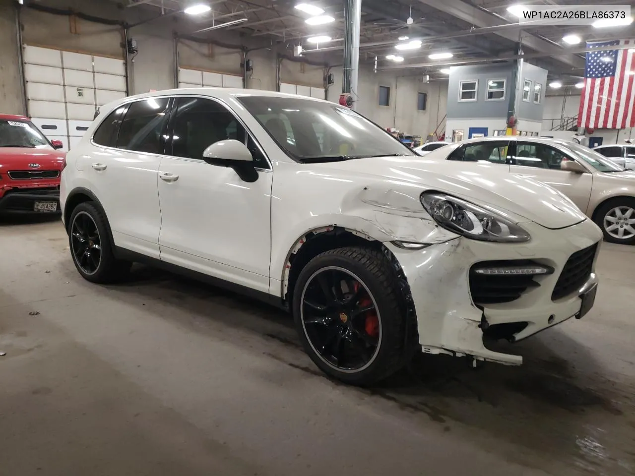 2011 Porsche Cayenne Turbo VIN: WP1AC2A26BLA86373 Lot: 75540374