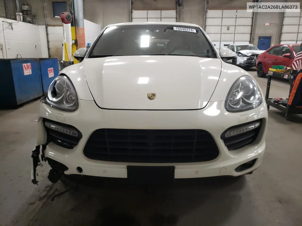 2011 Porsche Cayenne Turbo VIN: WP1AC2A26BLA86373 Lot: 75540374