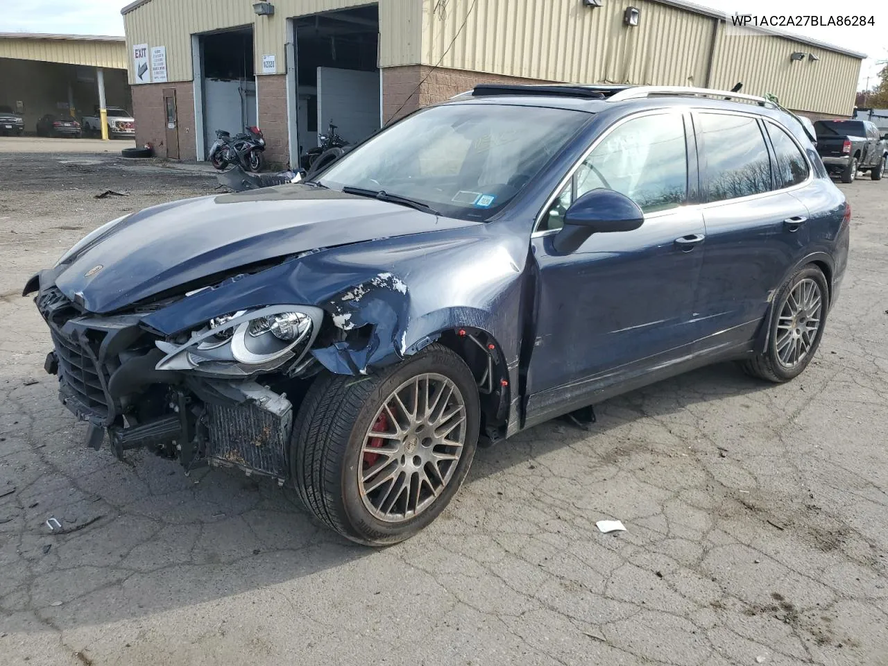 2011 Porsche Cayenne Turbo VIN: WP1AC2A27BLA86284 Lot: 78367444