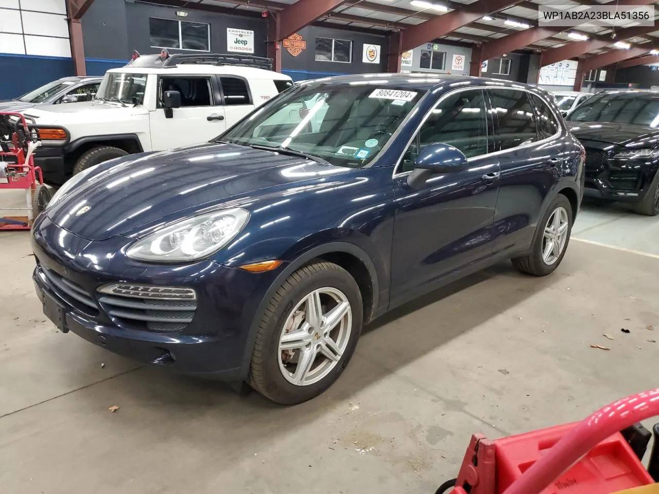 2011 Porsche Cayenne S VIN: WP1AB2A23BLA51356 Lot: 80841204