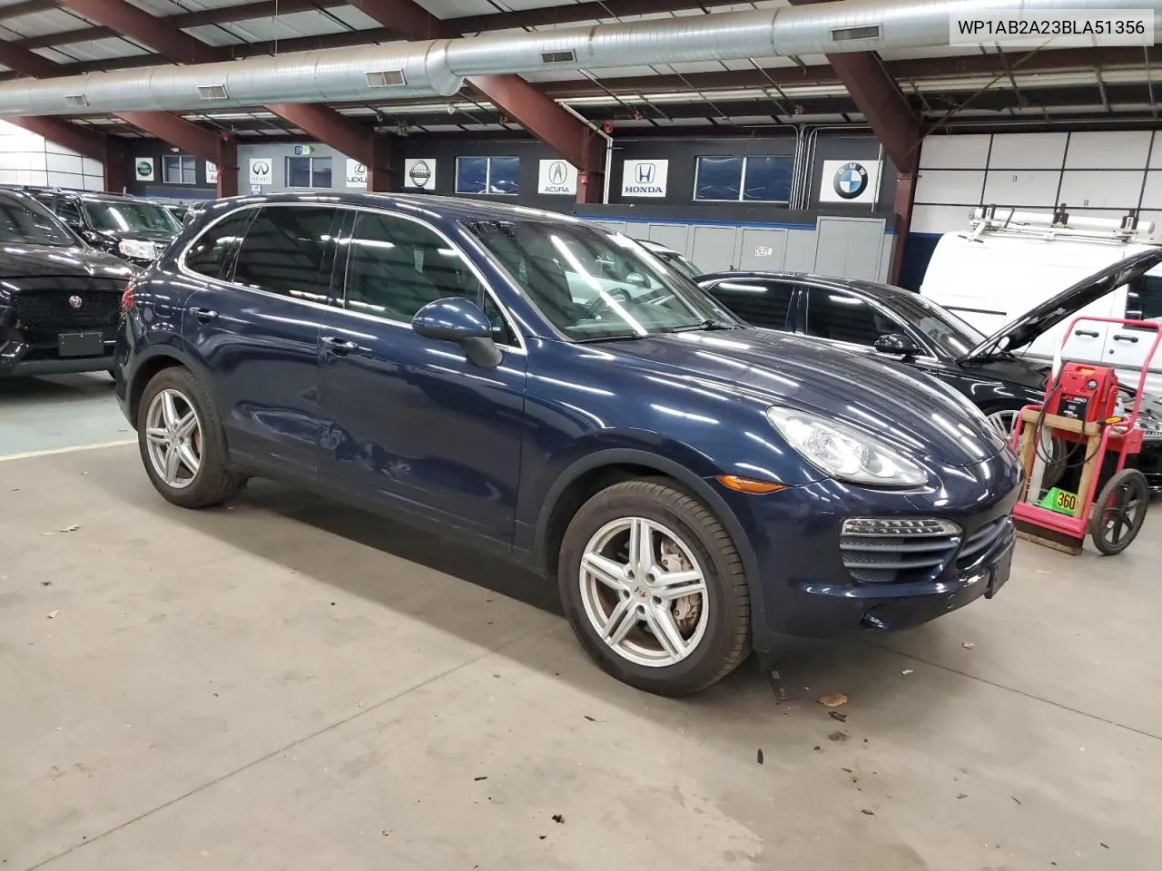 2011 Porsche Cayenne S VIN: WP1AB2A23BLA51356 Lot: 80841204