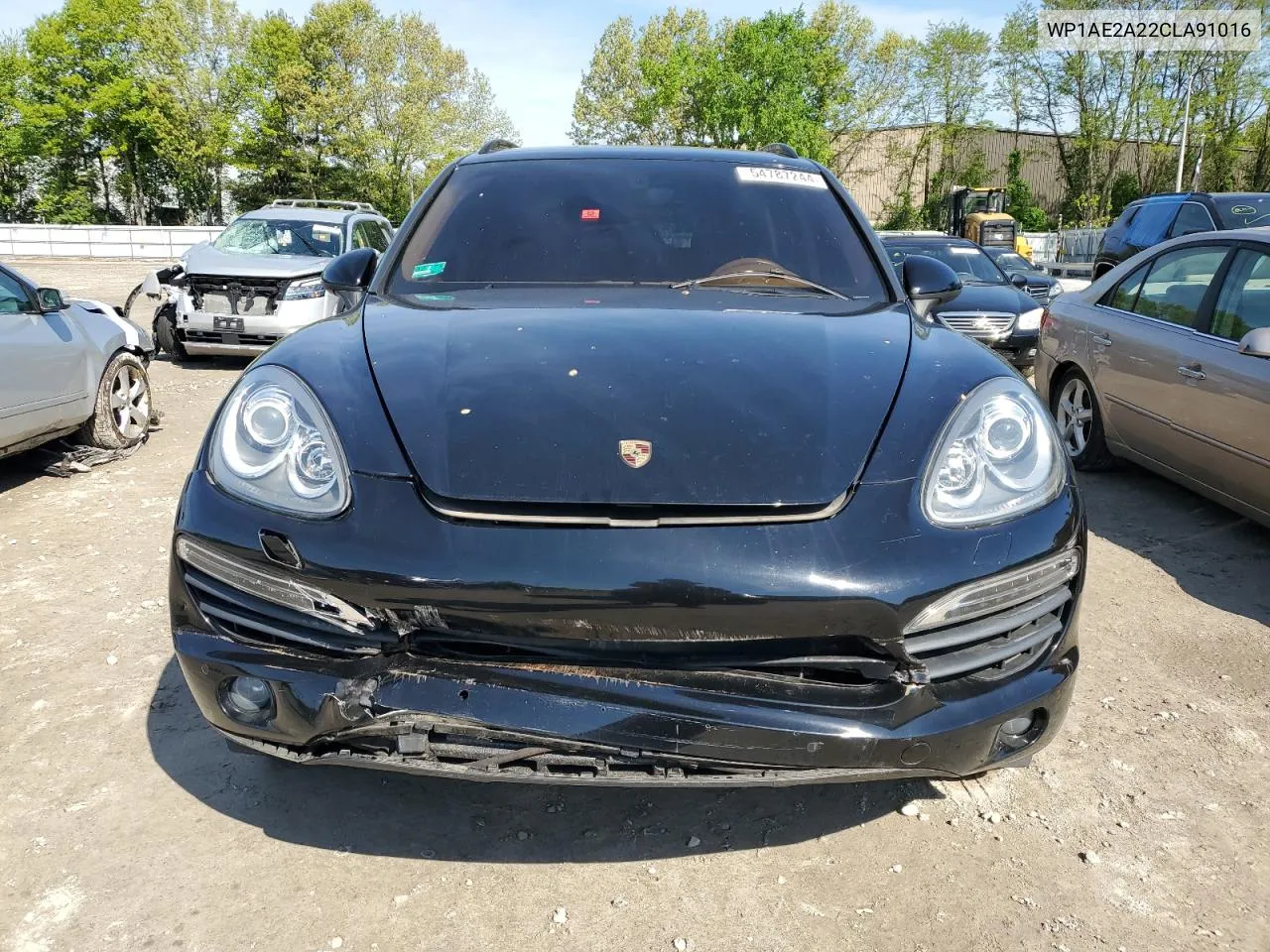 2012 Porsche Cayenne S Hybrid VIN: WP1AE2A22CLA91016 Lot: 54787244