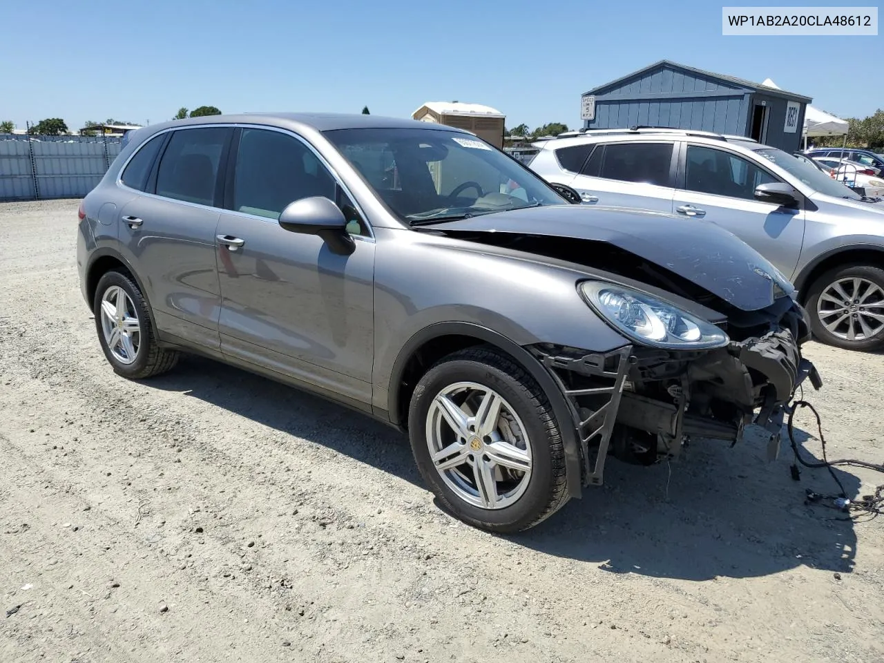 2012 Porsche Cayenne S VIN: WP1AB2A20CLA48612 Lot: 65077874