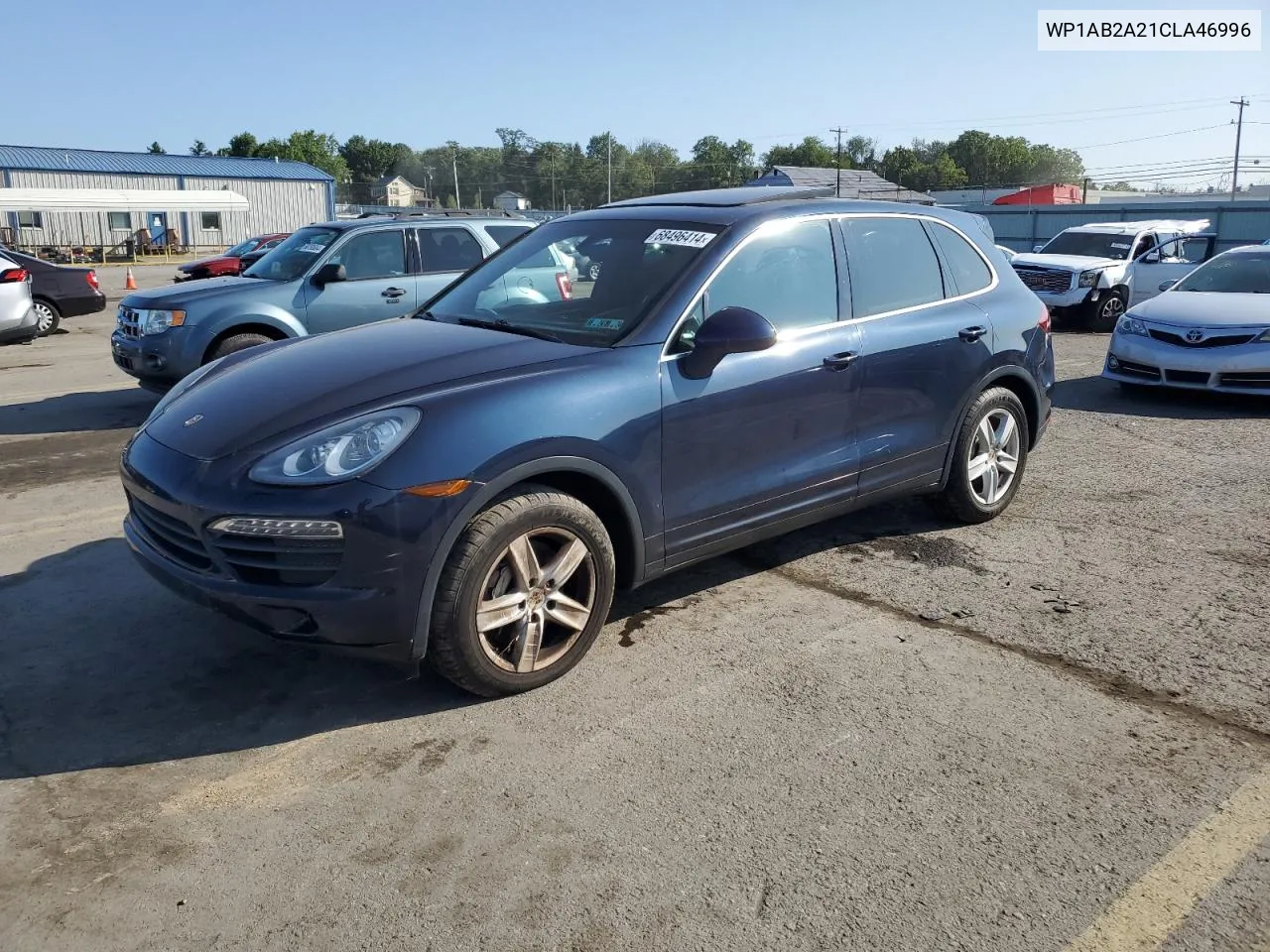 2012 Porsche Cayenne S VIN: WP1AB2A21CLA46996 Lot: 68496414