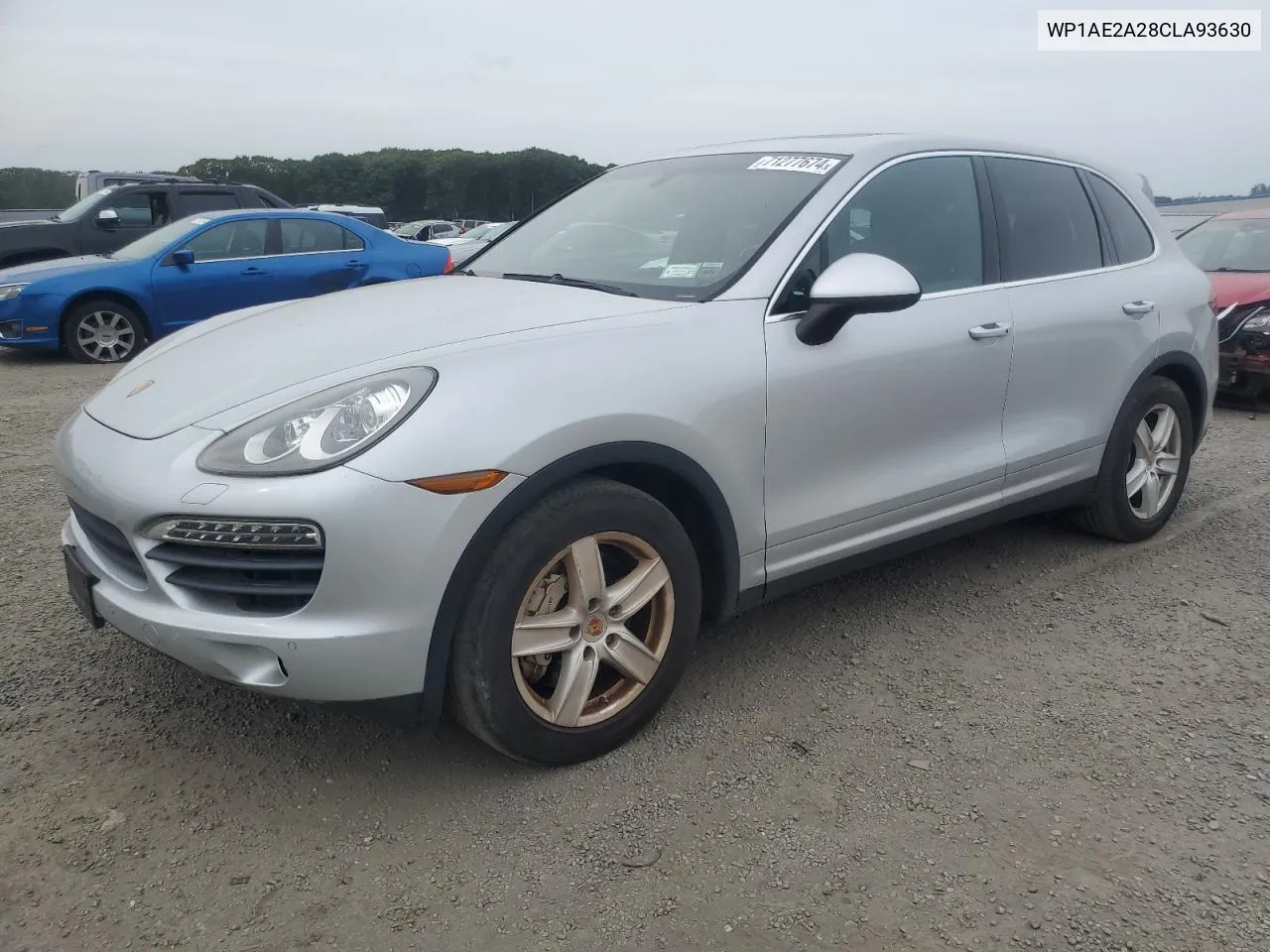 2012 Porsche Cayenne S Hybrid VIN: WP1AE2A28CLA93630 Lot: 71277674