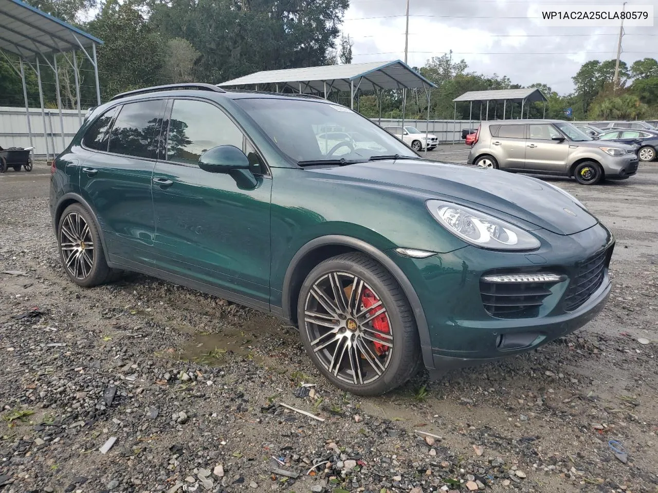 2012 Porsche Cayenne Turbo VIN: WP1AC2A25CLA80579 Lot: 73360714