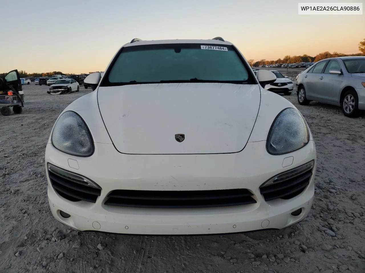 2012 Porsche Cayenne S Hybrid VIN: WP1AE2A26CLA90886 Lot: 73877484