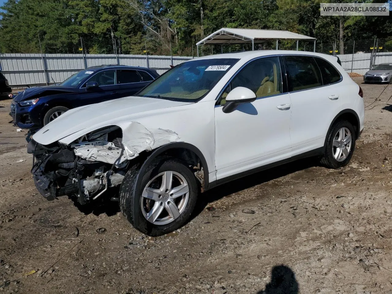 2012 Porsche Cayenne VIN: WP1AA2A28CLA08832 Lot: 74179504