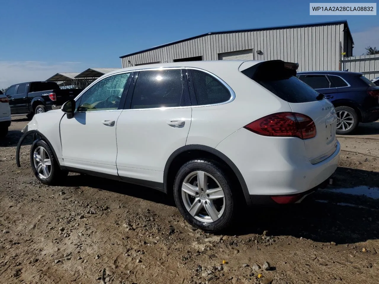 2012 Porsche Cayenne VIN: WP1AA2A28CLA08832 Lot: 74179504