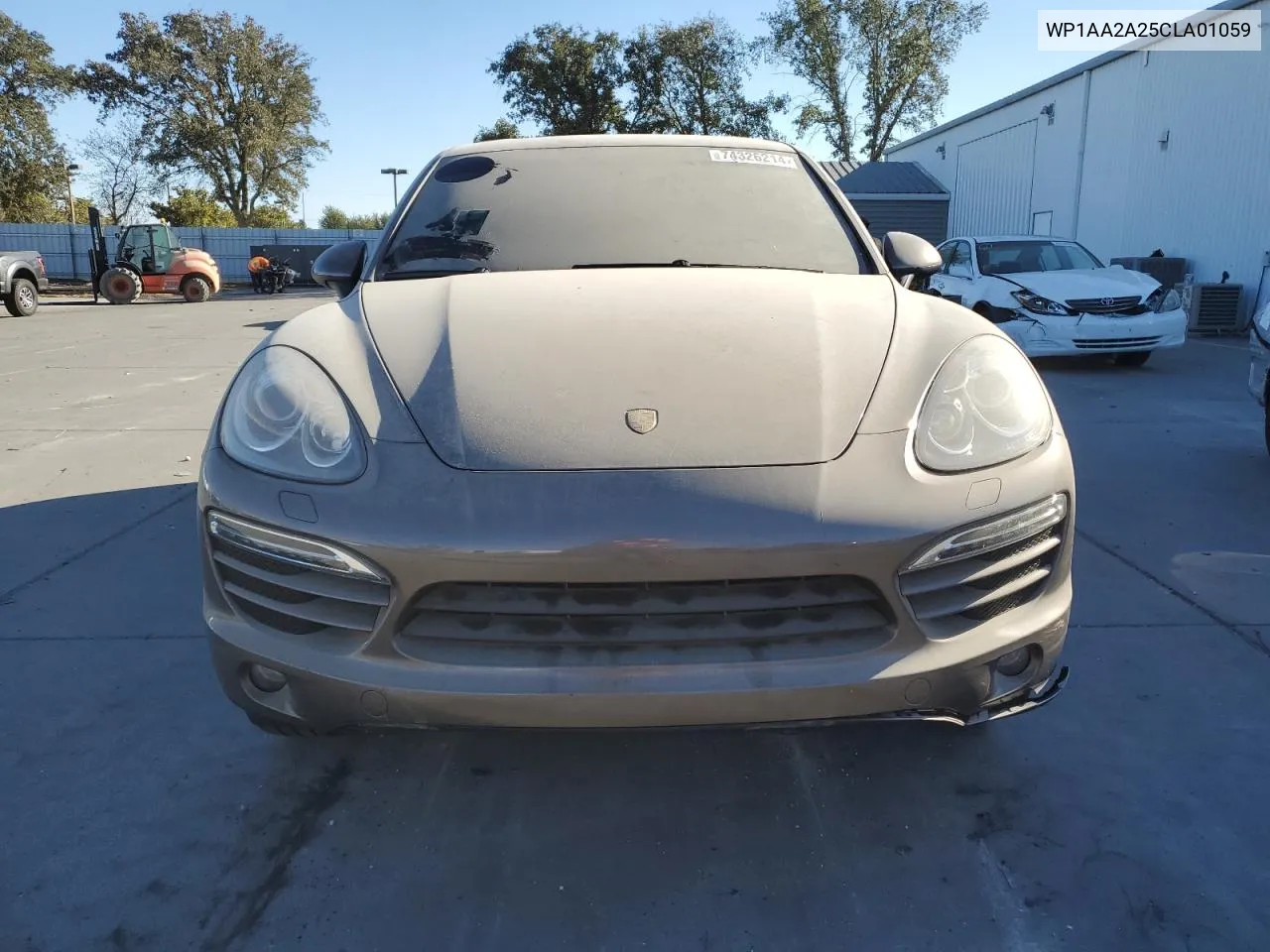 2012 Porsche Cayenne VIN: WP1AA2A25CLA01059 Lot: 74326214