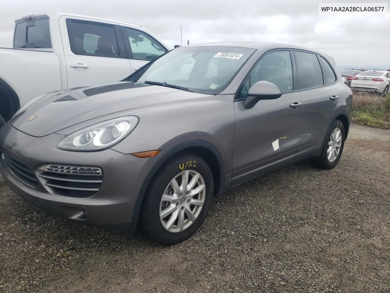 2012 Porsche Cayenne VIN: WP1AA2A28CLA06577 Lot: 75091024