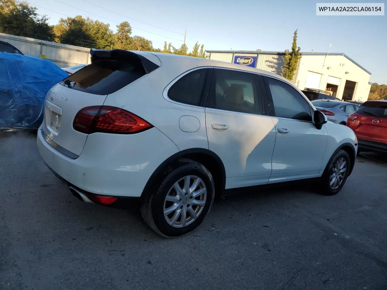 WP1AA2A22CLA06154 2012 Porsche Cayenne