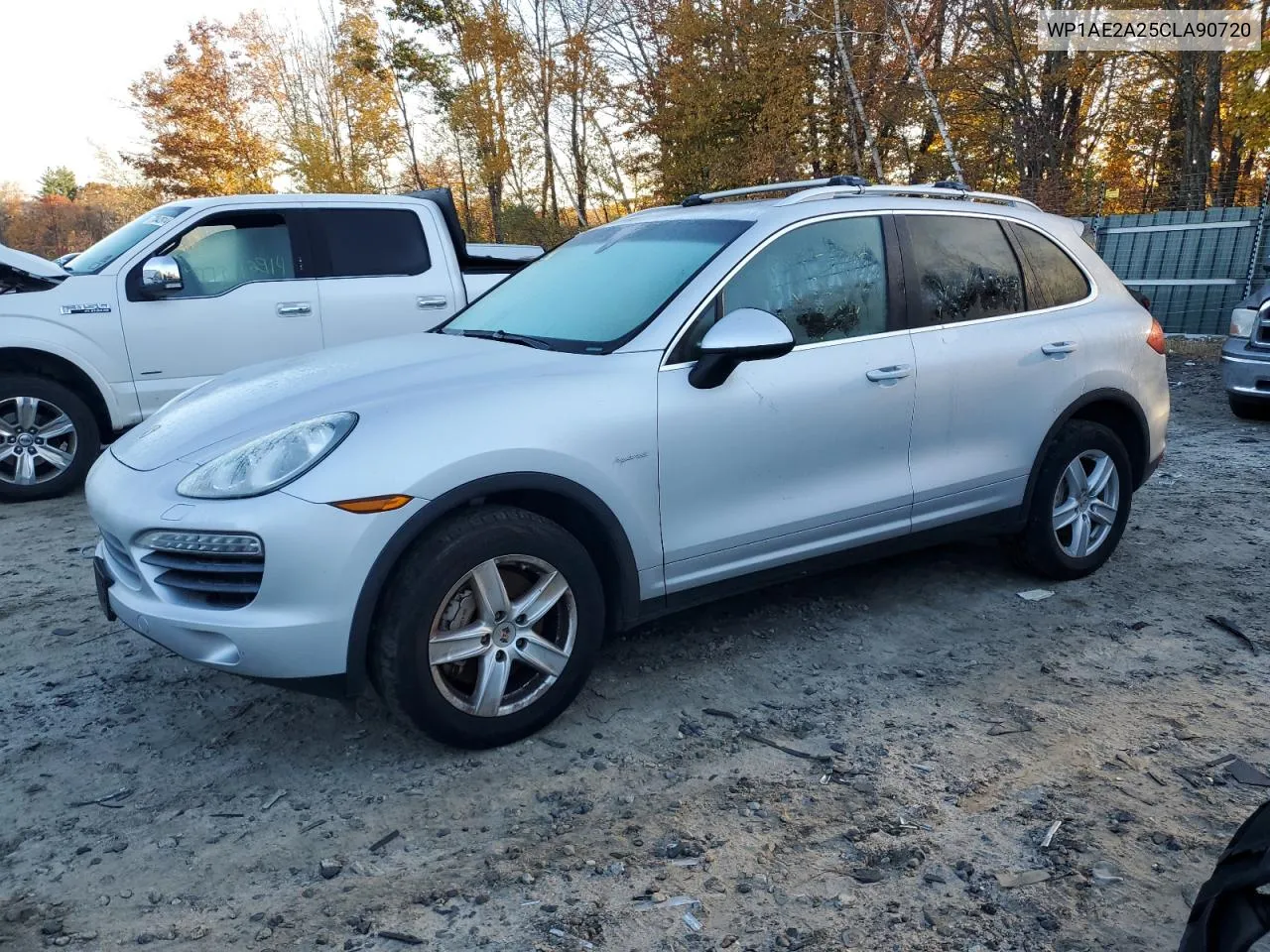 2012 Porsche Cayenne S Hybrid VIN: WP1AE2A25CLA90720 Lot: 76467154