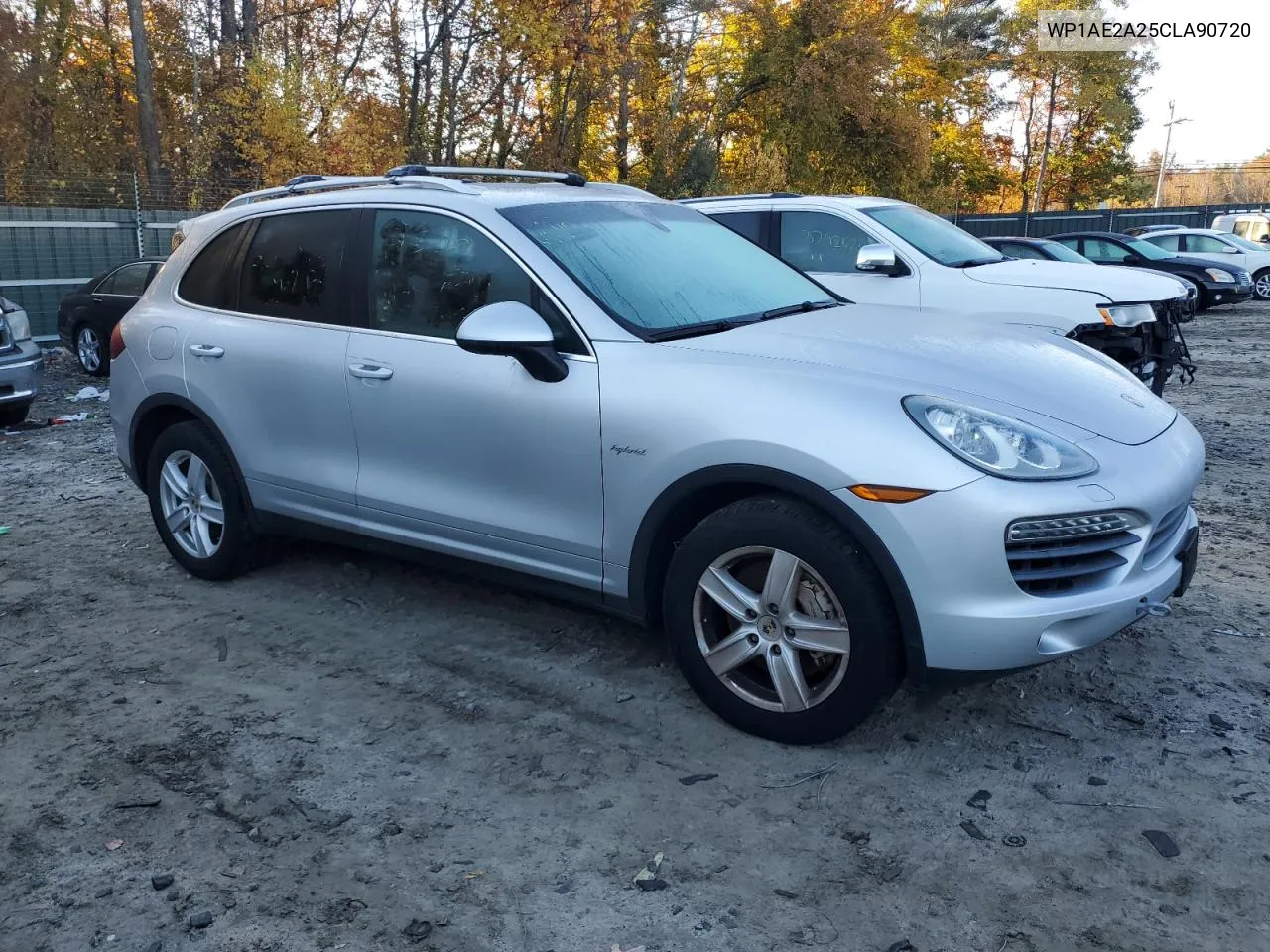 2012 Porsche Cayenne S Hybrid VIN: WP1AE2A25CLA90720 Lot: 76467154