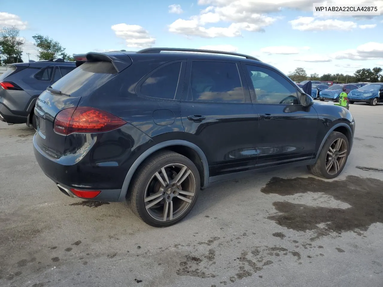 2012 Porsche Cayenne S VIN: WP1AB2A22CLA42875 Lot: 76722954