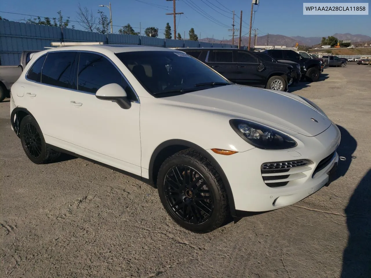 2012 Porsche Cayenne VIN: WP1AA2A28CLA11858 Lot: 78530624