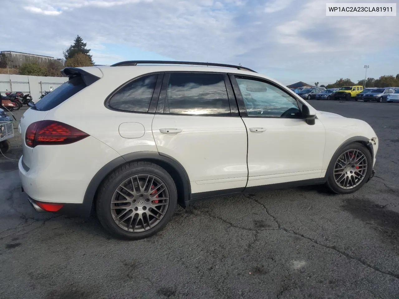 2012 Porsche Cayenne Turbo VIN: WP1AC2A23CLA81911 Lot: 78679924