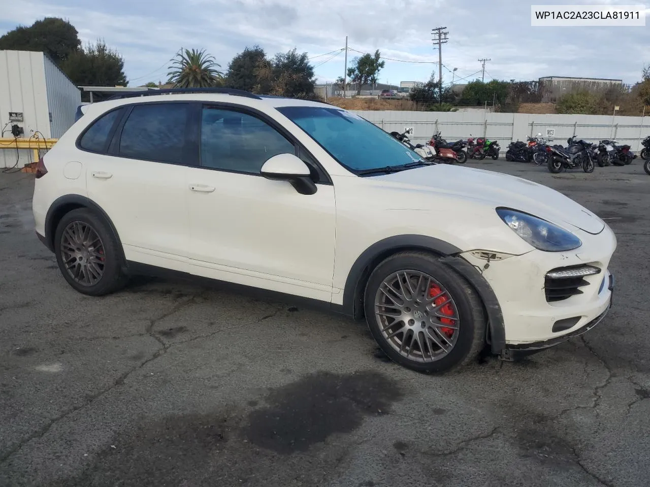 2012 Porsche Cayenne Turbo VIN: WP1AC2A23CLA81911 Lot: 78679924