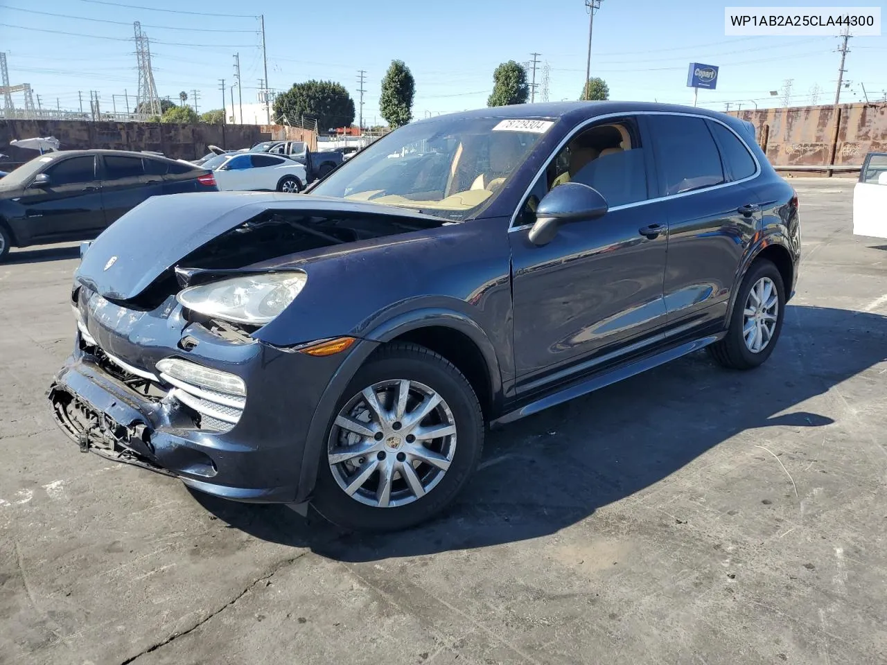 2012 Porsche Cayenne S VIN: WP1AB2A25CLA44300 Lot: 78729304