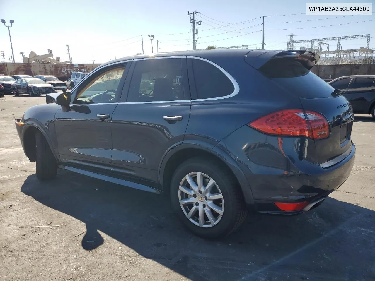 2012 Porsche Cayenne S VIN: WP1AB2A25CLA44300 Lot: 78729304