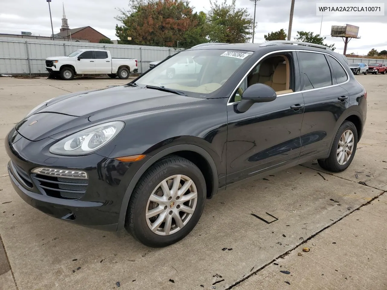 2012 Porsche Cayenne VIN: WP1AA2A27CLA10071 Lot: 79276284