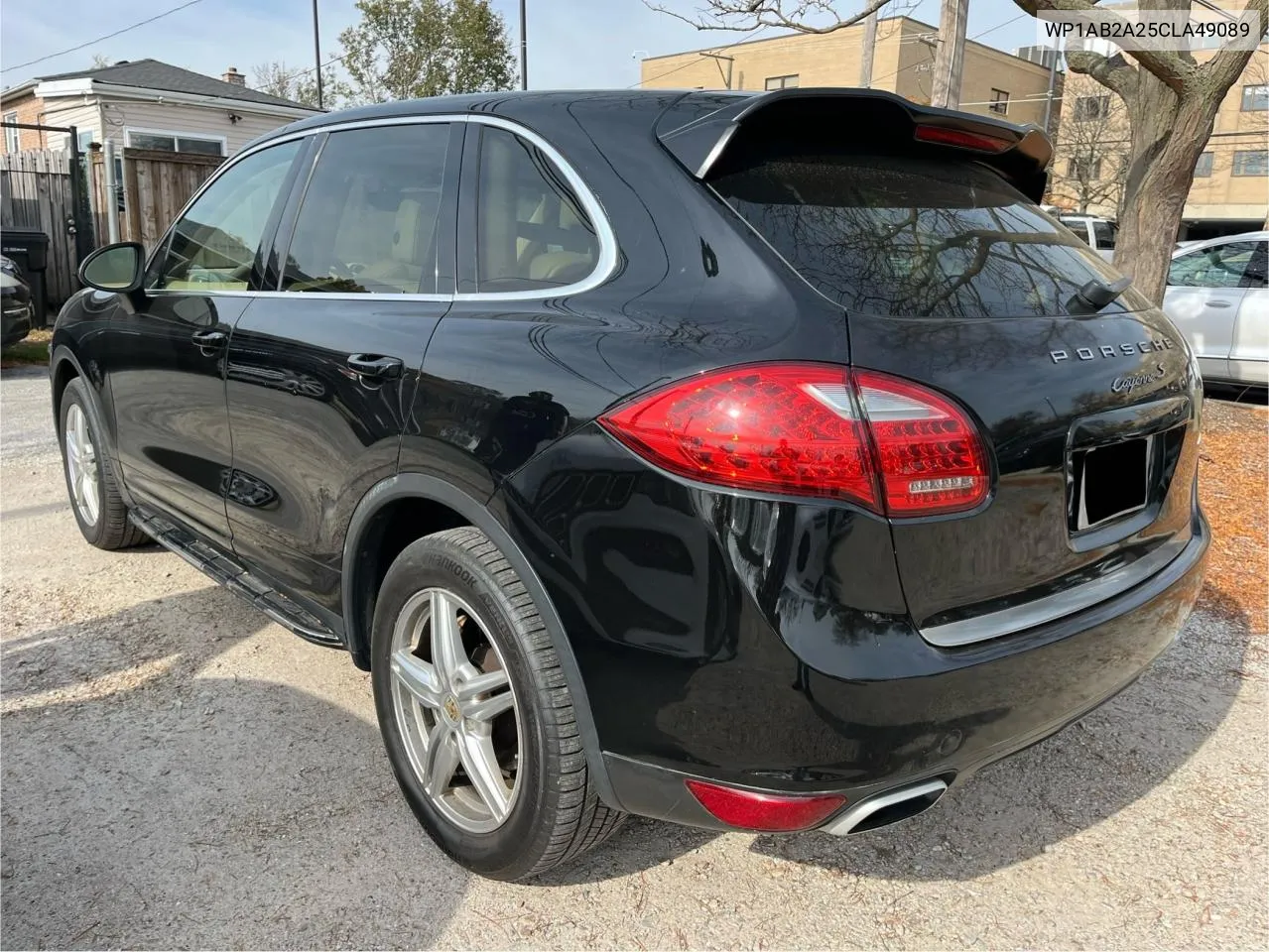 2012 Porsche Cayenne S VIN: WP1AB2A25CLA49089 Lot: 79582514