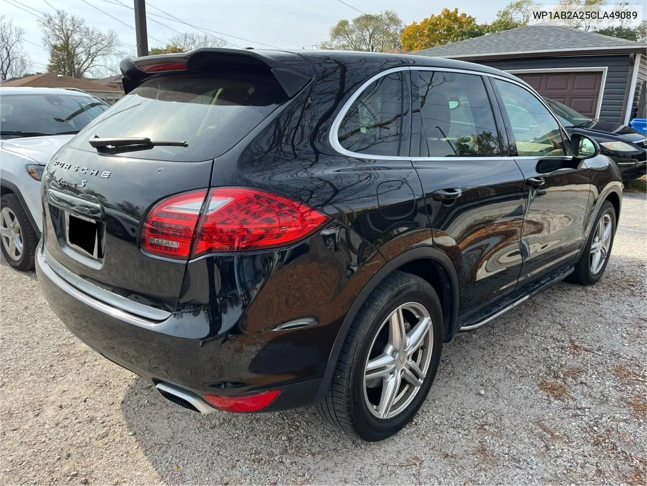 2012 Porsche Cayenne S VIN: WP1AB2A25CLA49089 Lot: 79582514