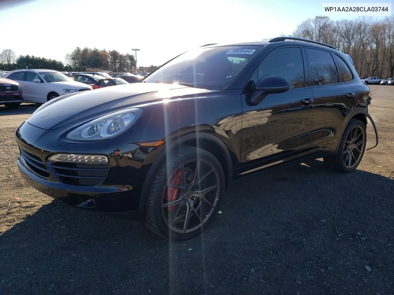 2012 Porsche Cayenne VIN: WP1AA2A28CLA03744 Lot: 79808464