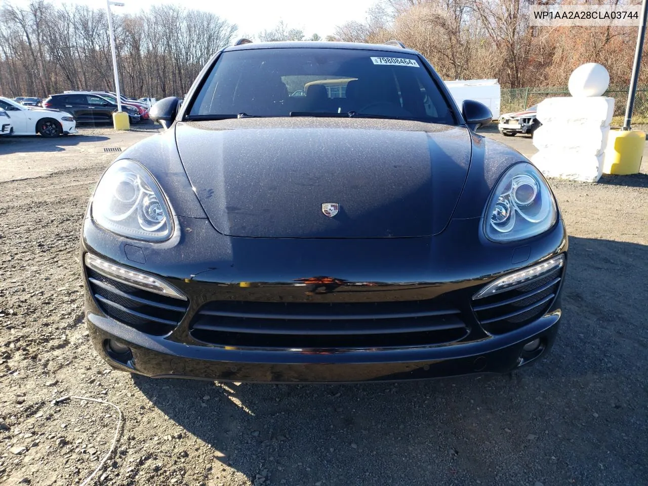 2012 Porsche Cayenne VIN: WP1AA2A28CLA03744 Lot: 79808464