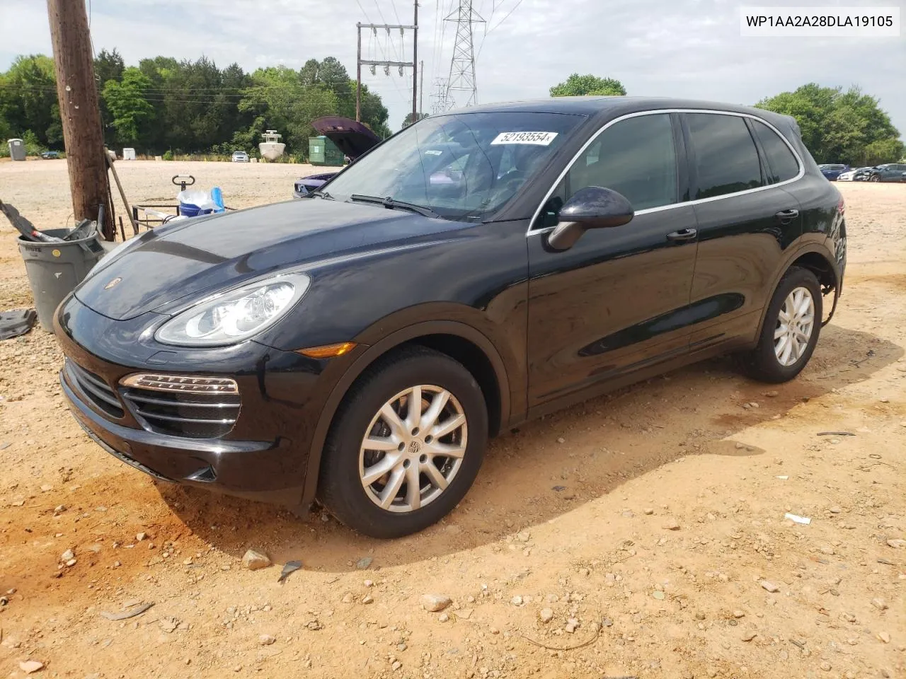 2013 Porsche Cayenne VIN: WP1AA2A28DLA19105 Lot: 52193554