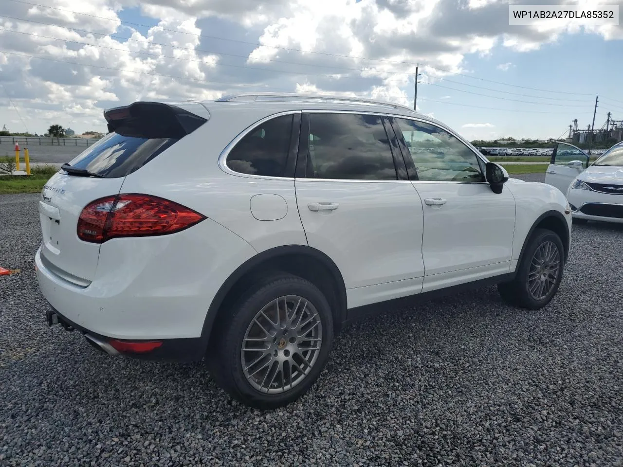 2013 Porsche Cayenne S VIN: WP1AB2A27DLA85352 Lot: 73949734