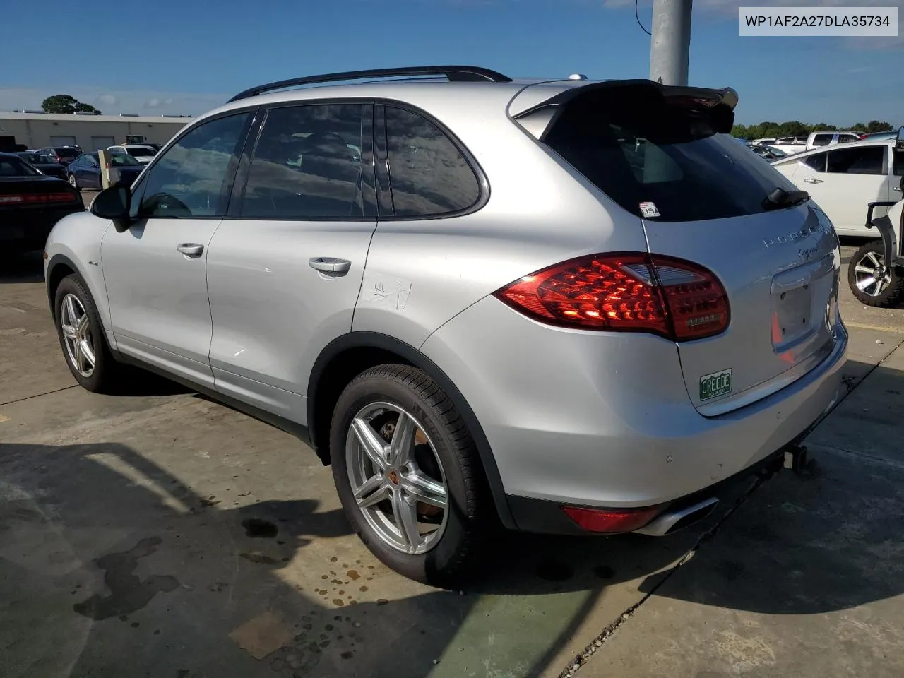 2013 Porsche Cayenne VIN: WP1AF2A27DLA35734 Lot: 74124814