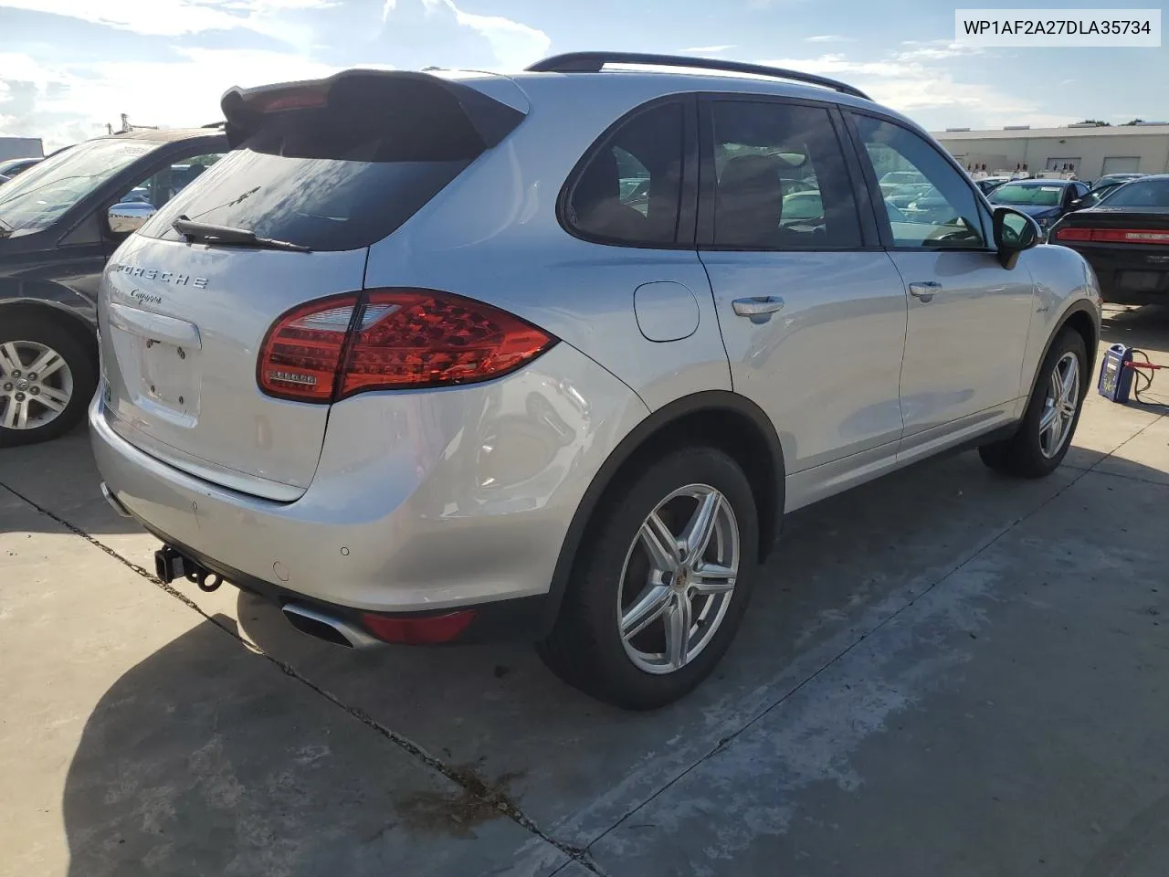 2013 Porsche Cayenne VIN: WP1AF2A27DLA35734 Lot: 74124814