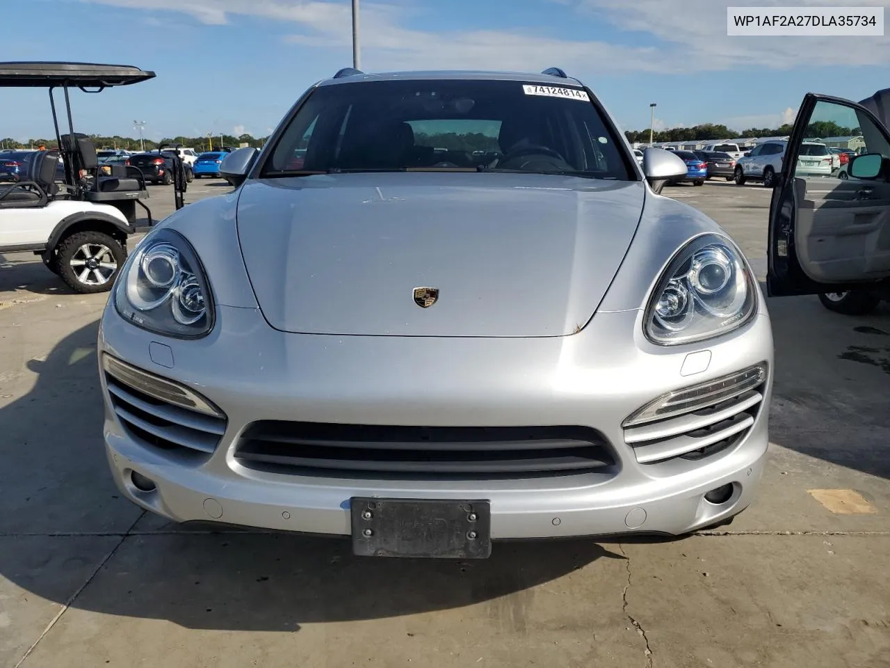 2013 Porsche Cayenne VIN: WP1AF2A27DLA35734 Lot: 74124814