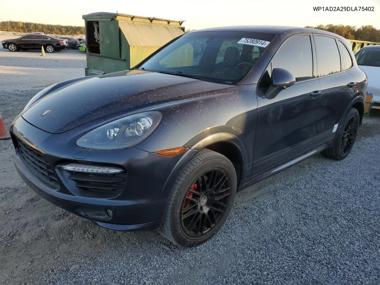 2013 Porsche Cayenne Gts VIN: WP1AD2A29DLA75402 Lot: 75280914