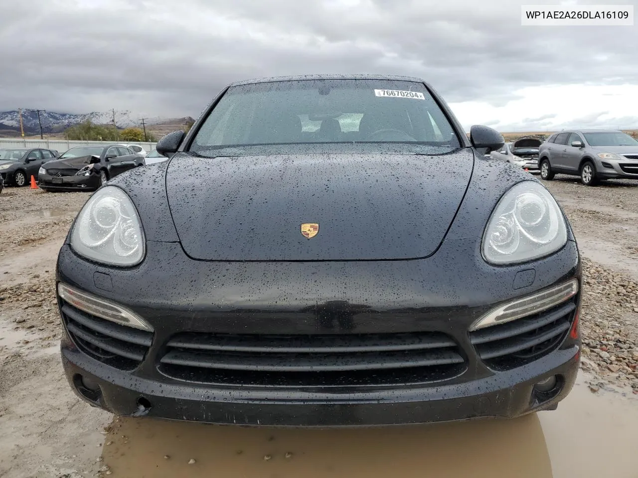 2013 Porsche Cayenne S Hybrid VIN: WP1AE2A26DLA16109 Lot: 76670204